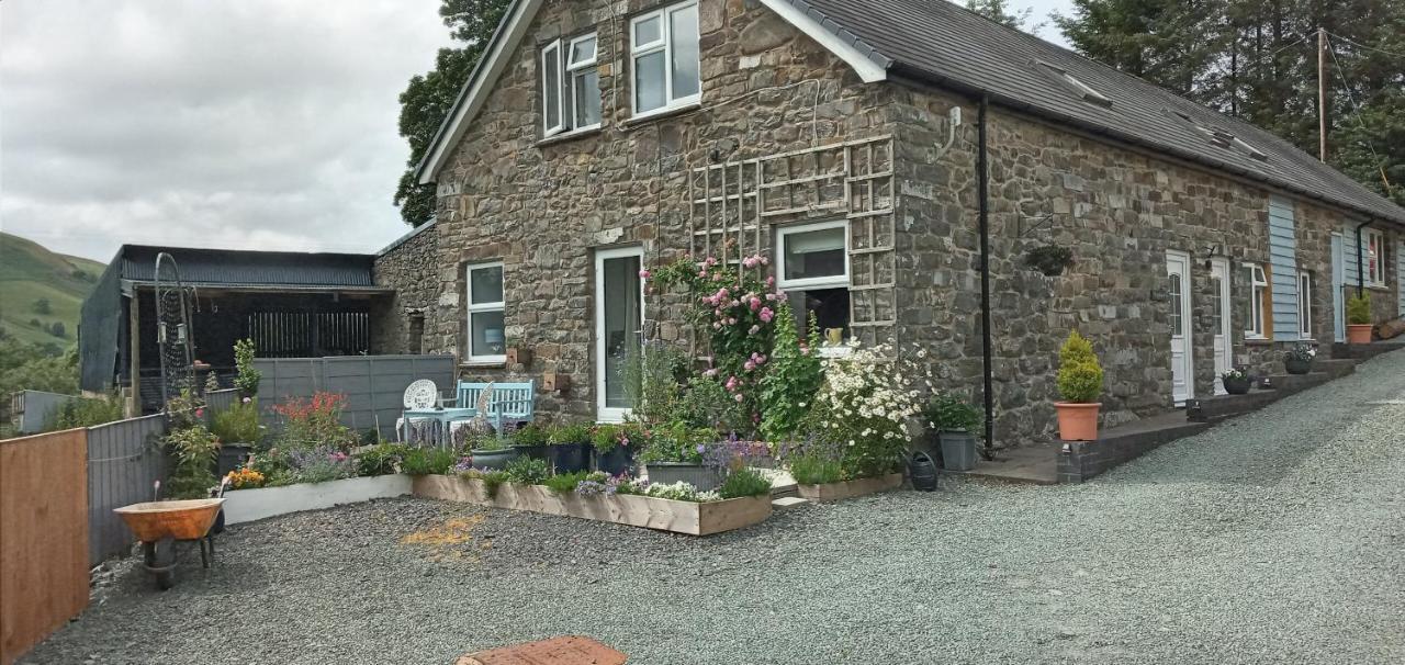 Pant Glas Barn Llanbrynmair Exterior foto