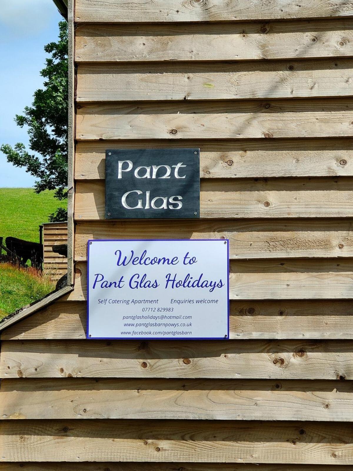 Pant Glas Barn Llanbrynmair Exterior foto